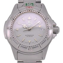 タグホイヤー TAG HEUER WF1410-0 4000 プロフェッショナル 200M デイト クォーツ レディース 良品 G#130660_画像1