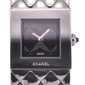  Chanel CHANEL H0009 matelasse stainless steel band quartz lady's superior article H#130550