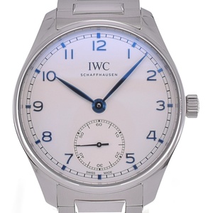 IWC SCHAFFHAUSEN IW358312 Portuguese * automatic 40 small second self-winding watch men's beautiful goods I#131107