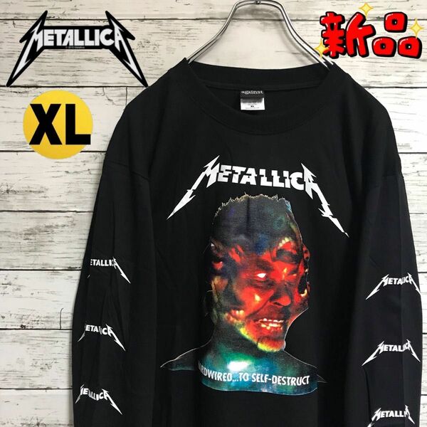 【新品】メタリカ　METALLICA 長袖Tシャツ ロンT XL