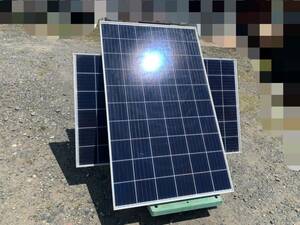 (8）太陽光発電 太陽光パソーラーパネル275W 2個まとめて　引き取り限定　岐阜県大垣市近辺