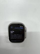 超美品　Apple Watch Ultra 49mm Titanium GPS+Cellular Black/Gray Trail Loop バッテリー99%_画像4