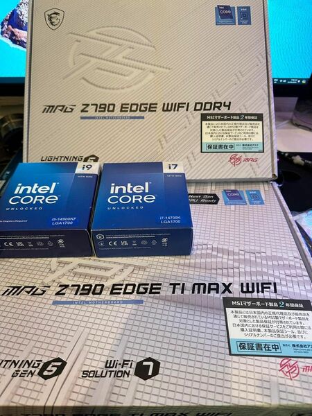 Z790 Edge Ti Max Wifi 7 i9 14900KF セット