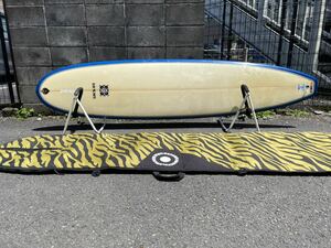 ★一期一会!扱いやすさ抜群のミニロング GENERATION SURFBOARDS 8`2 ジェネレーションサーフボード ボードケース付き!本格ボードで始めよう