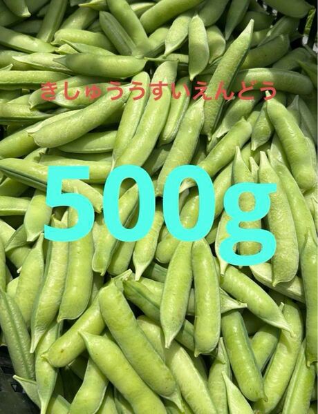 きしゅううすいえんどう 500g(箱込み)和歌山県産