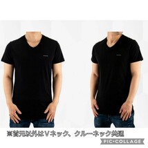 新品【ディーゼルＭサイズ黒 ワンポイント Tシャツ】 Vネックメンズ DIESEL アメカジ ブランド アパレル プレゼント ブラック ワンポイント_画像5