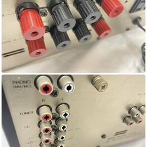 ALPINE LUXMAN アルパイン ラックスマン LV-103 プリメインアンプ 通電確認済 音響機器 オーディオ機器の画像7