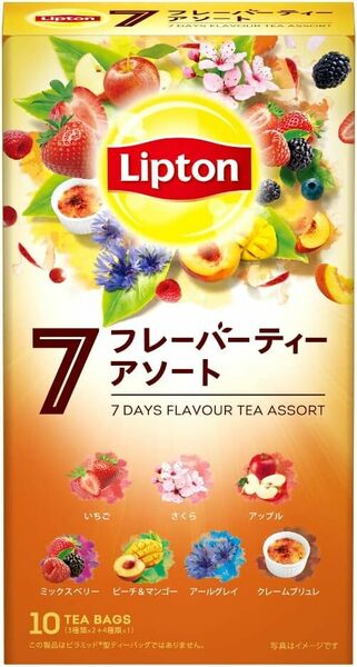 リプトン紅茶 フレーバーティー アソートメントパック 10杯分×6個