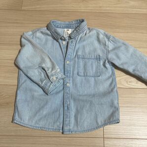 80センチ　デニム　シャツ　H &M 