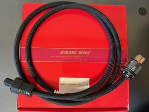 Acoustic Revive POWER STANDARD TripleC-FM / 2.0m 電源ケーブル 美品