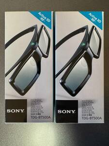 SONY 3D очки ( активный shutter system ) TDG-BT500A 2 комплект Sony не использовался товар 