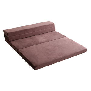 4 Way folding sofa mattress double [Tatin-ta tongue -] SH-07-DSM-BR Brown 