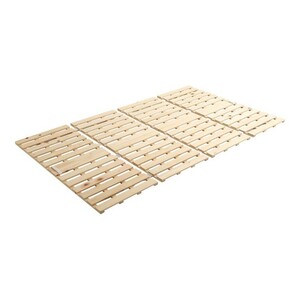  rack base bad four . folding type hinoki cypress specification ( double )[. manner ]HNK-4-D-NA natural 