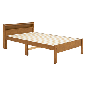  semi-double bed MB-5406SD-LBR light brown 