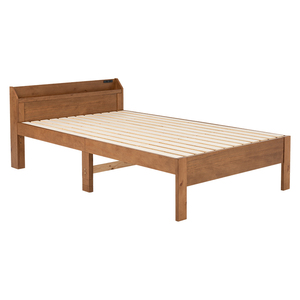  semi-double bed MB-5164SD-LBR light brown 
