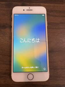 iPhone8 64GB SIMロック解除済 MQ7A2J/A ゴールド ローズ ピンク 初期化済み Apple 