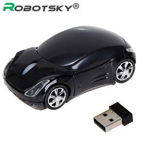  new 2.4GHz wireless mouse sport car. styling ge-ming mouse USB Bluetooth reception Smart sleep mode office Pc. LAP 