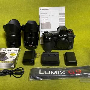 【美品】LUMIX DC-G9 ミラーレス一眼 カメラ レンズ２本セット