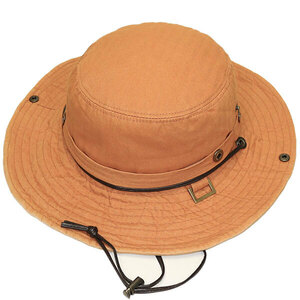 58cm safari hat orange hat large size men's lady's sunshade outdoor folding * Saturday, Sunday and public holidays is shipping . day off 
