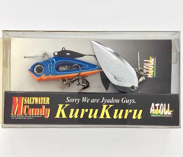 ja-do KuruKuru 邪道 アトール Mキャンディ クルクル 21g ミッドナイトブルー 新品 スピンテール ソルト