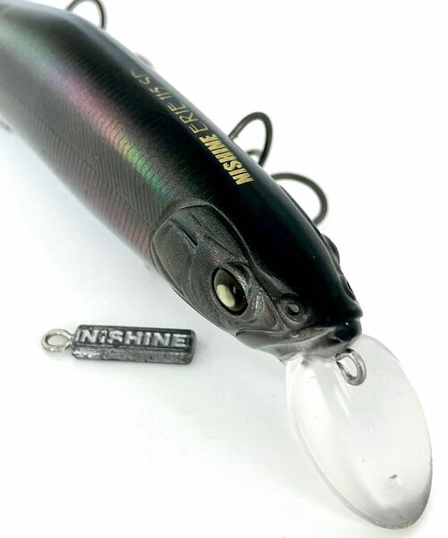 Nishine Lure Works ERIE115 ニシネルアーワークス エリー115SD ガンメタル 未使用品 ジャークベイト