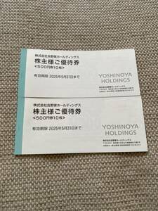 [ free shipping ] Yoshino house stockholder hospitality 10000 jpy minute 2025 year 5 month 31 until the day valid 