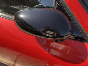 H14 Porsche Boxster GF-98665 right door mirror black rice field 1