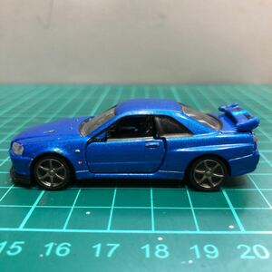 A-19 1/62 トミカ ニッサン スカイライン GT-R R34 ダイギャストミニカー ミニカー 中古品 売切り