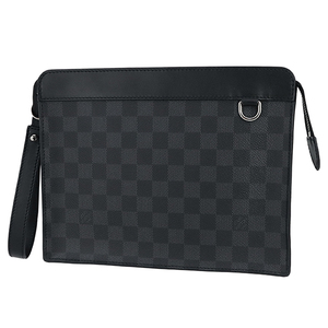 ルイヴィトン LOUIS VUITTON クラッチバッグ メンズ N64612 スタンドポーチ ダミエグラフィット h-c004