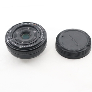  Fuji Film (FUJIFILM) single burnt point wide-angle lens XF27mmF2.8 B black 