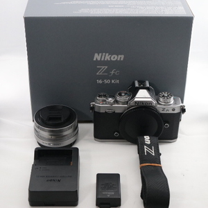 Nikon ミラーレス一眼カメラ Z fc レンズキット NIKKOR Z DX 16-50mm f/3.5-6.3 VR シルバー 