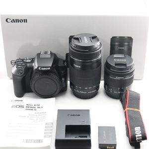 Canon デジタル一眼レフカメラ EOS Kiss X10 ダブルズームキット ブラック 