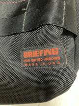 ★美品★ブリーフィング　BRIEFING ユナイテッドアローズ別注　United Arrows バッグパックM バリスティック ナイロン　Made in USA_画像2