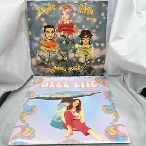 【08】レコード Deee Lite 「good Beat」「Bring me your Love」 2枚セット ホワイト盤