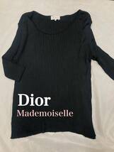 【06】Dior マドモアゼルディオール Mademoiselle Dior Christian Dior 黒 春夏_画像1