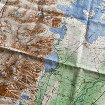 送料無料 Vintage 地図柄 バンダナ アメリカ仕入 雑貨 ハンカチ グランドティトン国立公園 Grand Teton National Park ヴィンテージ A1122_画像7