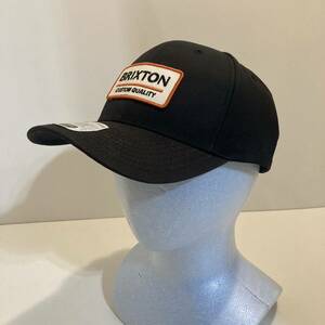 新品 正規 BRIXTON スナップバック キャップ 帽子 PALMER PROPER X MP SNAPBACK BLACK ブラック ブリクストン ラウンドビル ハット 11005