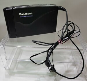 ★昭和レトロ★Panasonic パナソニック カセット プレーヤー RQ-S15 電池ケース イヤホン付 動作未確認 