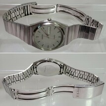 ★ヴィンテージ腕時計★RADO ラドー WATERSEALED 114 3478 4 シルバー メンズ クォーツ 腕時計_画像4