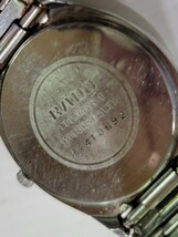 ★ヴィンテージ腕時計★RADO ラドー WATERSEALED 114 3478 4 シルバー メンズ クォーツ 腕時計_画像5