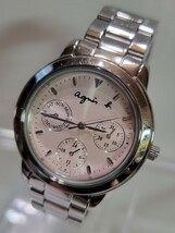 ★外観超美品★agnes b. アニエスベー V33J-0010 レディース クォーツ 腕時計_画像1