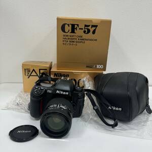 #11355 Nikon フィルムカメラ F100 本体・レンズ・セミソフトケース3点セット ニコン 現状品 アナログカメラ