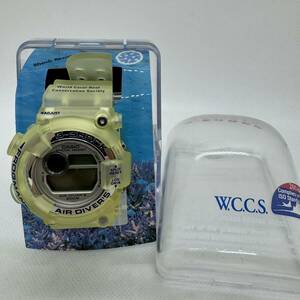 #11576 カシオ G-SHOCK フロッグマン WCCS グレイトパボーナ DW-8250WC-7BT クォーツ腕時計/付属品有り/ヴィンテージ