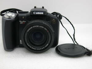 Canon Power Shot S5IS デジタルカメラ　CANONN ZOOM LENS 12x 6.0-72.0mm 1:2.7-3.5 USM 【HH028】