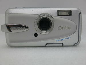 PENTAX Optio W30 デジタルカメラ　7.1 MEGA PIXELS 3x OPTICAL ZOOM 6.3-18.9mm 【HH038】