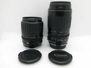 CANON ZOOM LENS EF 100-300mm 1:4-5.6 / ZOOM LENS ULTRASONIC 35-135mm 1:4-5.6 【ANO012】