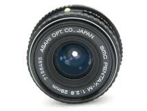 PENTAX MX フイルムカメラ　SMC PENTAX-M 1:2.8 28mm 【ANO033】 _画像9