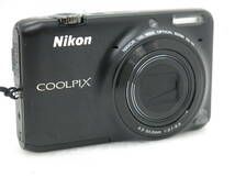 NiKon COOLPIX S6500 デジタルカメラ　NIKON WIDE OPTICAL ZOOM 4.5-54.0mm 1:3.1-6.5 【ANO056】_画像5