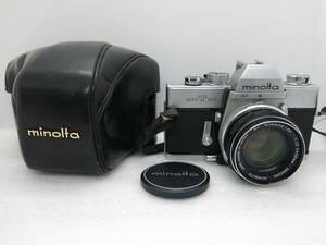 minolta SRT101 フイルムカメラ　MC ROKKOR-RF 1:1.7 f=55mm 【EP002】