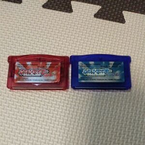 ゲームボーイアドバンス GBA ポケットモンスター ルビー サファイア ソフトのみ　2本セット